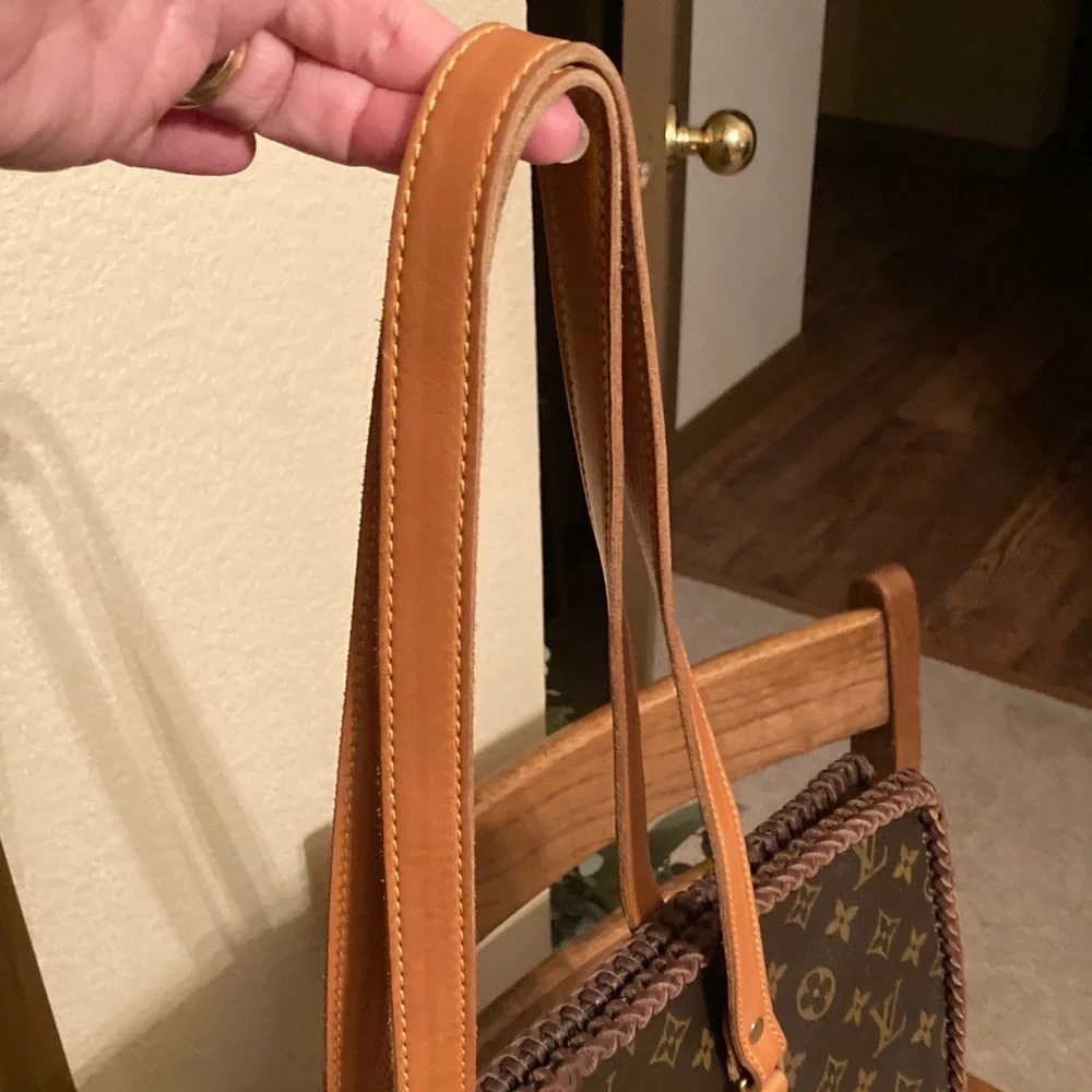 Vintage Boho Louis Vuitton Tote Bag w/Dust Bag EUC - Picture 6 of 12